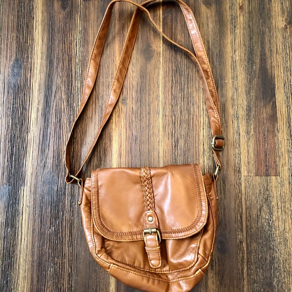 Brown crossbody bag